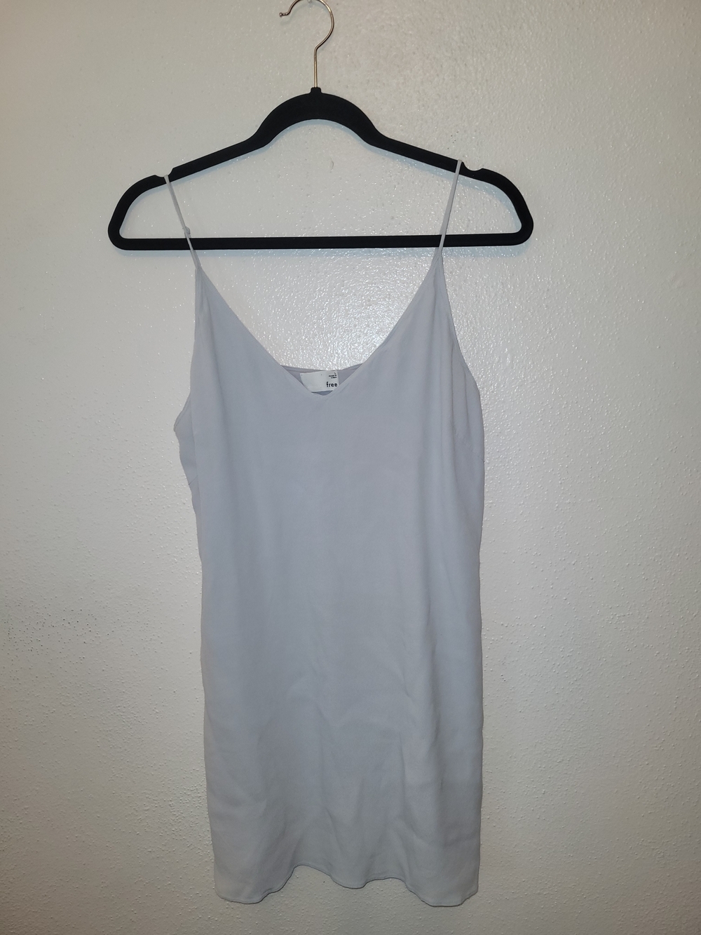 Aritzia Wilfred Free Only Slip Camisole Tank Top Light Gray Size Large